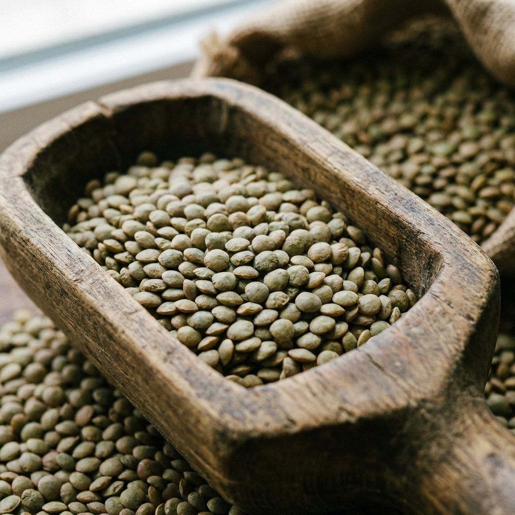 Green lentils