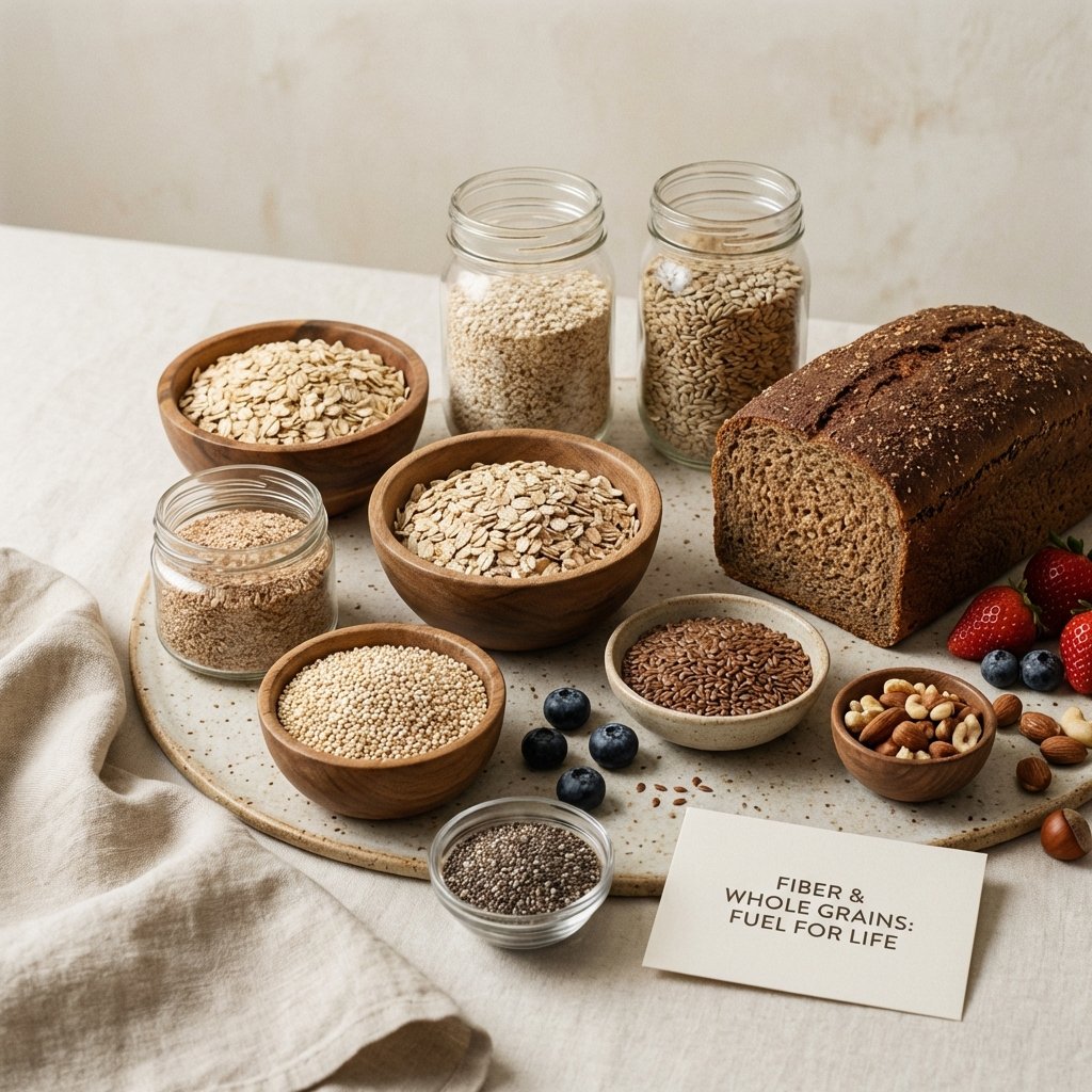 Low in fat high in fiber products